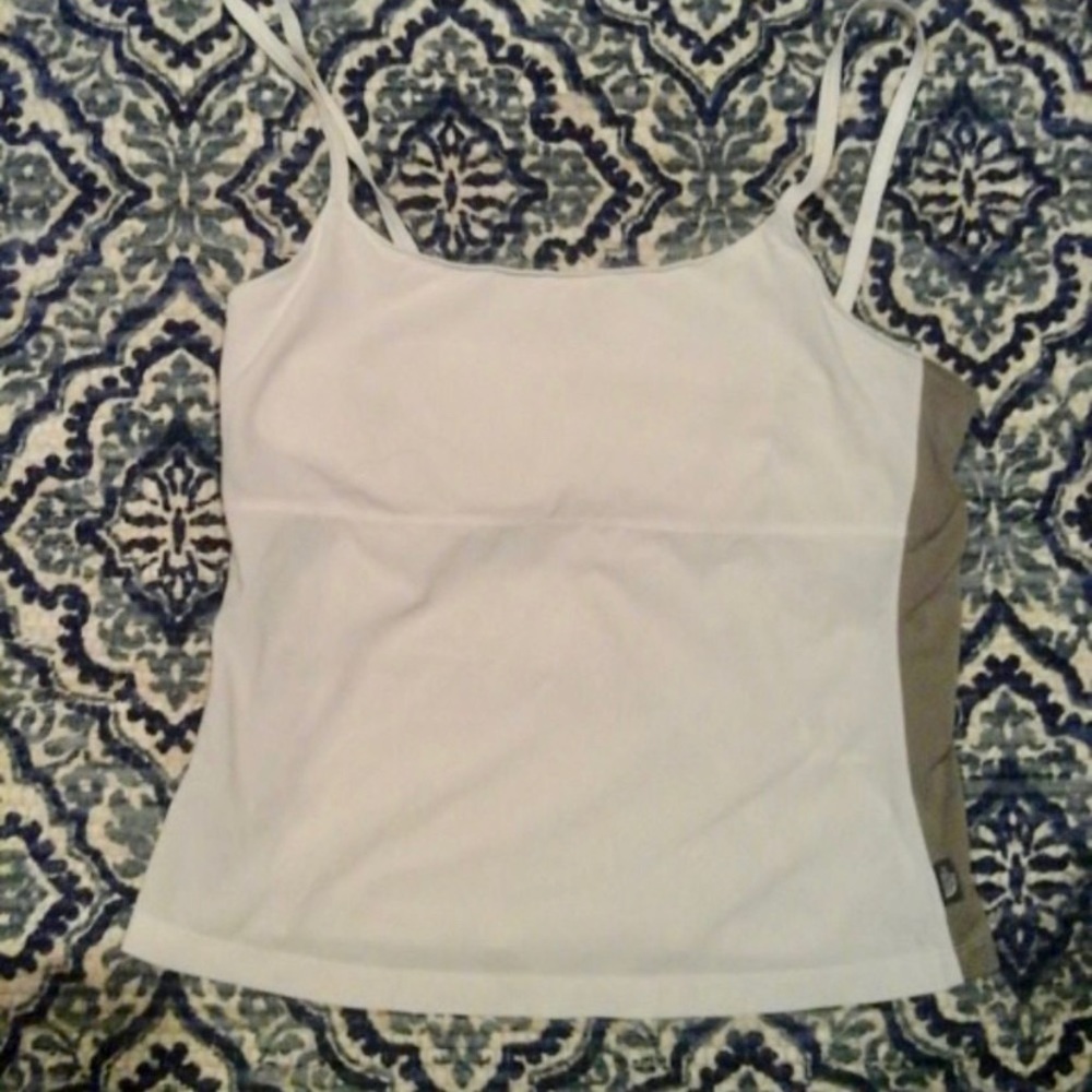 The North Face White Gray Women's Tank Top